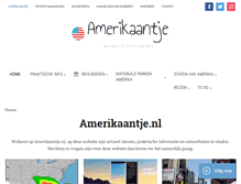 Tablet Screenshot of amerikaantje.nl